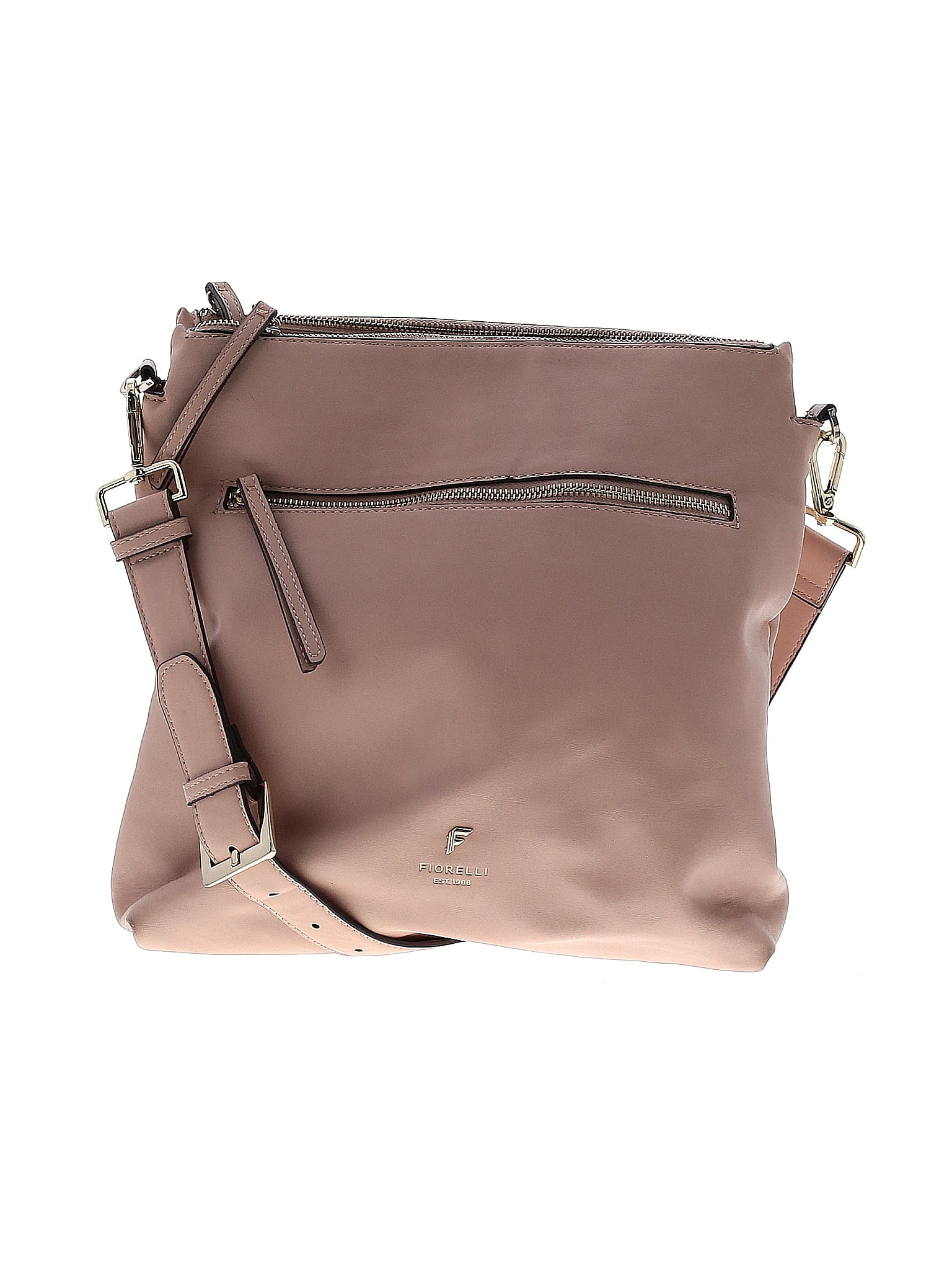 Fiorelli 100 Polyurethane Solid Tan Shoulder Bag One Size 66 off