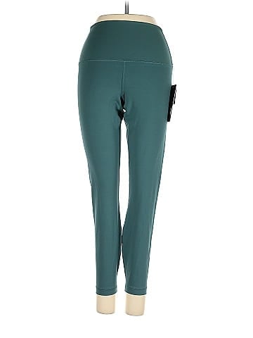 Yogalicious Solid Teal Leggings Size XL - 56% off