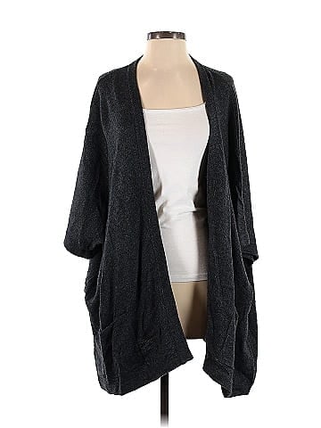 BCBGMAXAZRIA Color Block Gray Black Cardigan Size M 82 off