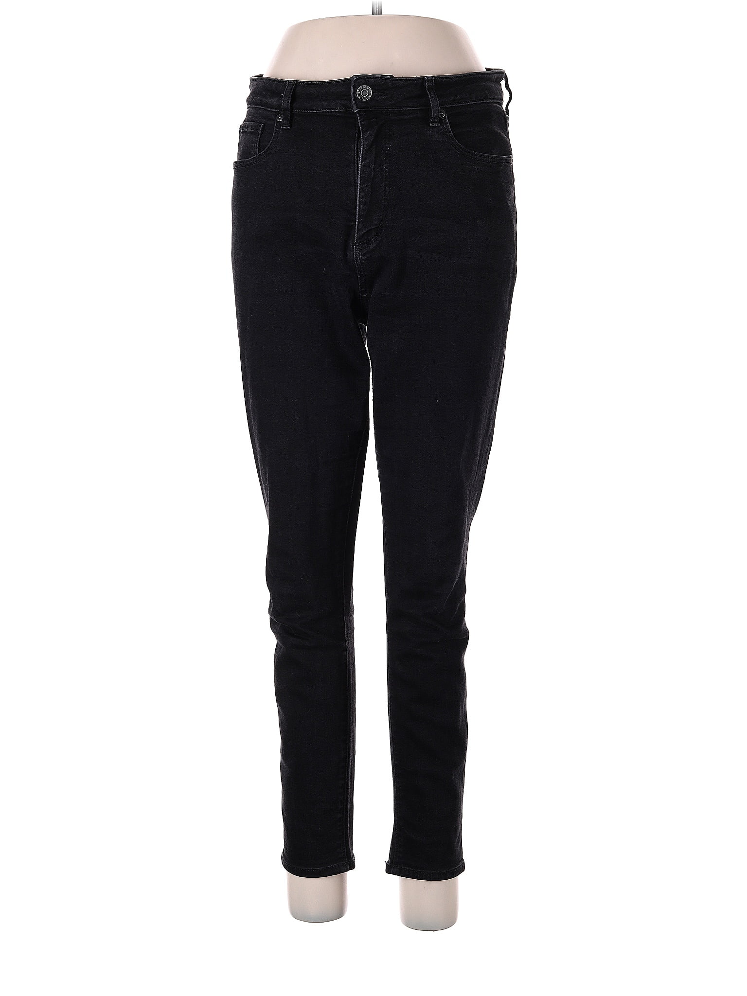 Ann Taylor LOFT Solid Black Jeans Size 8 69 off ThredUp