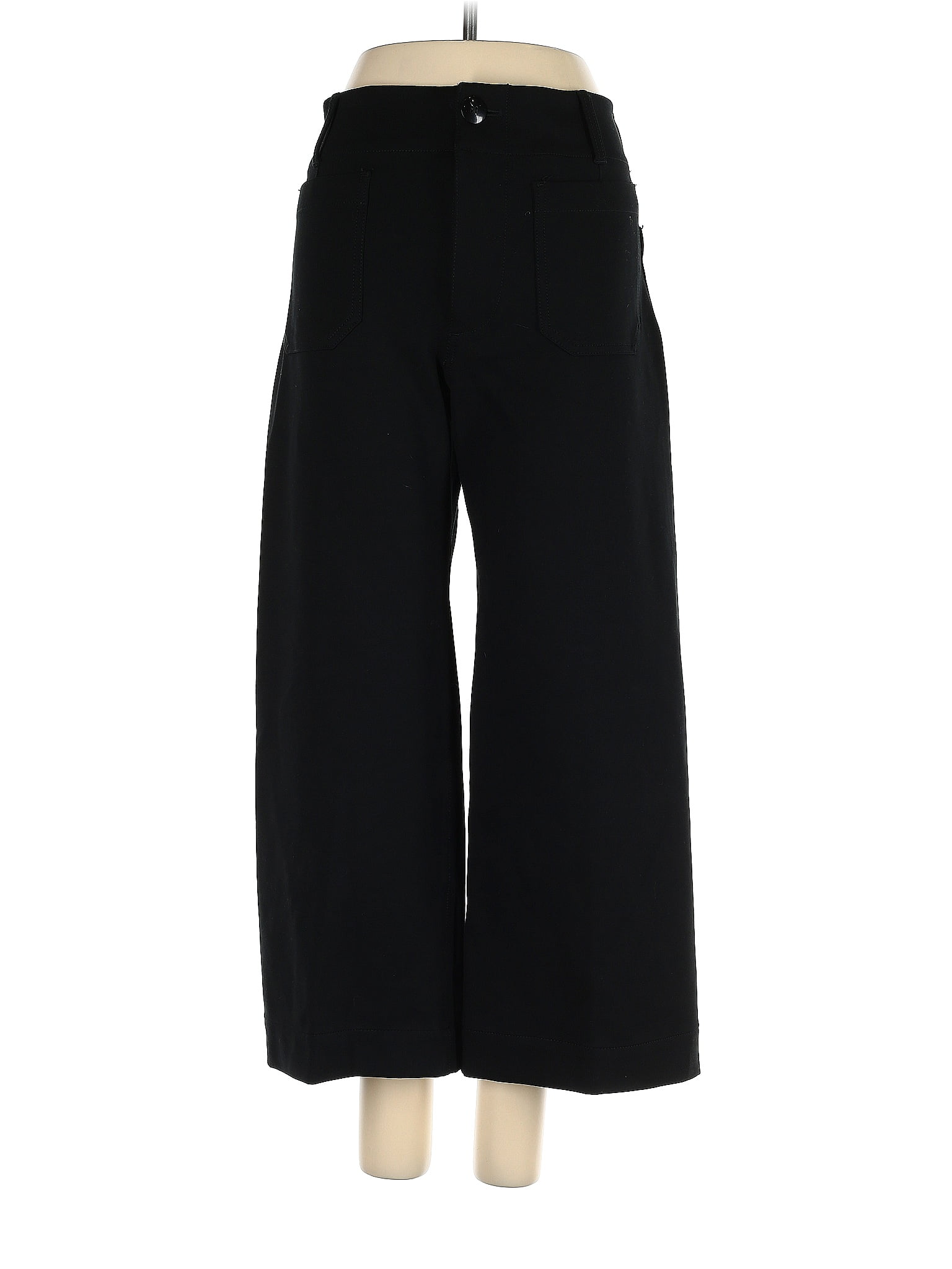 Maeve by Anthropologie Solid Black Casual Pants 27 Waist (Petite) - 66% off