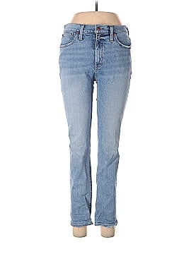 Madewell Tomboy Straight Jeans in Glover Wash (view 1)