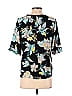 Ann Taylor 100% Polyester Black Short Sleeve Top Size XS - photo 2