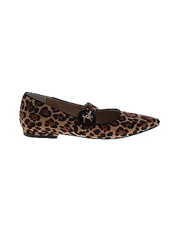 Ann taylor leopard store flats