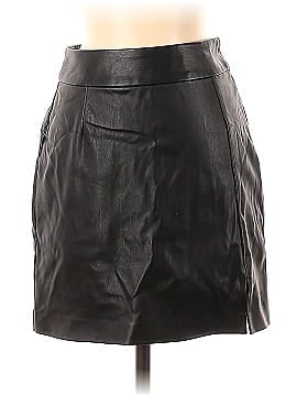 The Drop Faux Leather Skirt (view 1)