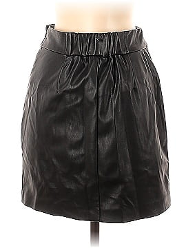 The Drop Faux Leather Skirt (view 2)