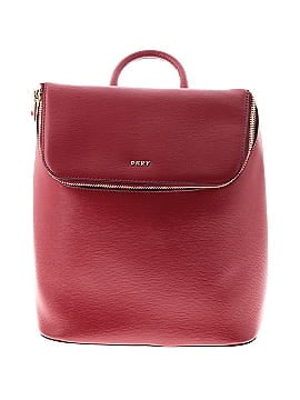 DKNY Leather Backpack (view 1)