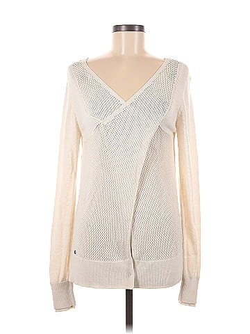 Lululemon Athletica Color Block Solid Ivory Pullover Sweater Size 8 - 50%  off