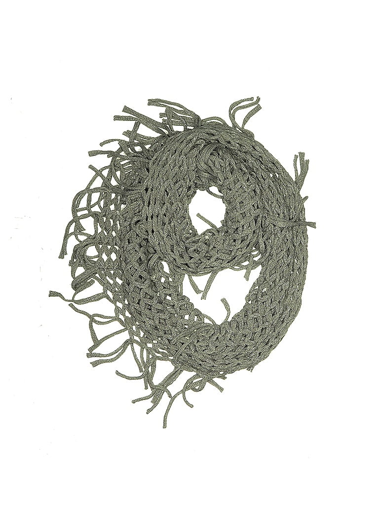 Pre-owned Assorted Brands Scarf In Gray