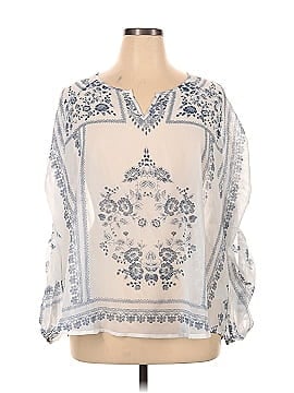 One World Long Sleeve Blouse (view 1)
