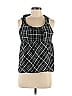 Fossil 100% Silk Black Sleeveless Silk Top Size M - photo 1
