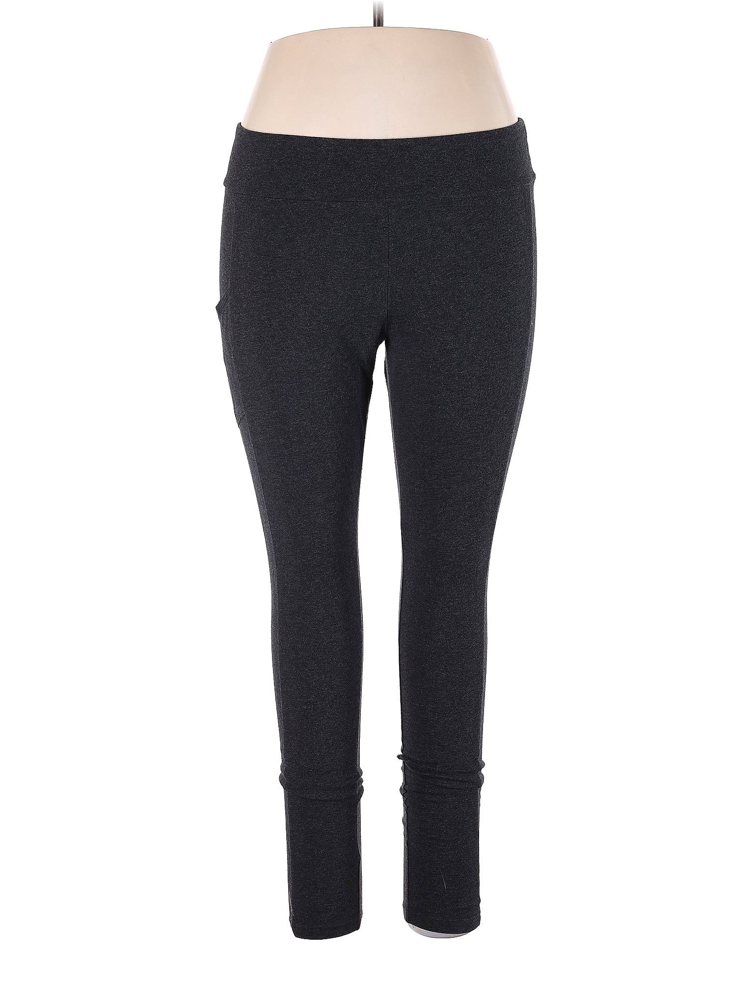 Unbranded Black Gray Leggings Size XL - 68% off | ThredUp