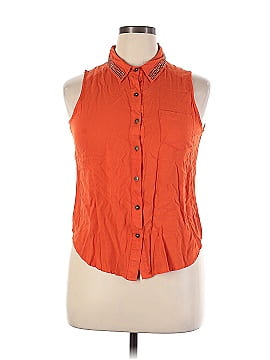 By & By Sleeveless Button-Down Shirt (view 1)