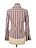 Robert Graham 100% Cotton Stripes Brown Long Sleeve Button-Down Shirt Size 8 - photo 2