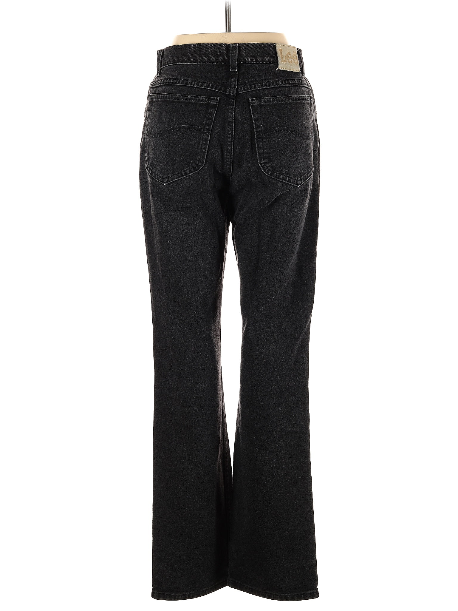 Lee Solid Black Casual Pants Size 8 (Petite) - 64% off