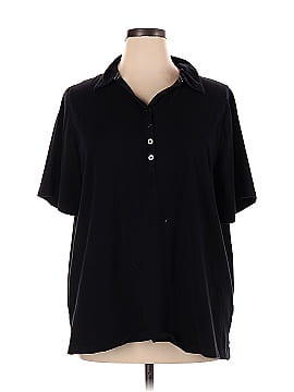 SUPREMA Essentials by Catherines Short Sleeve Polo (view 1)