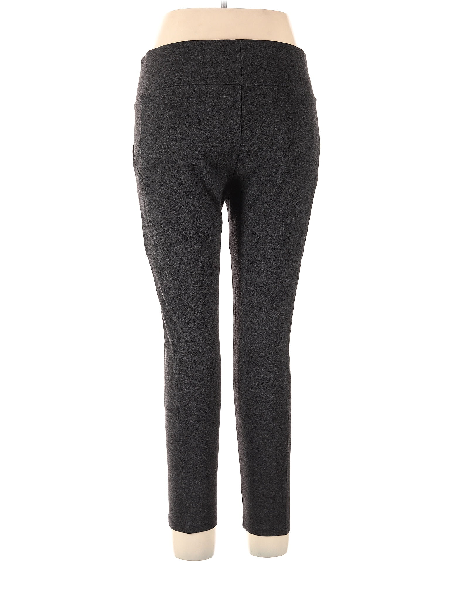 Lou & Grey for LOFT Black Gray Casual Pants Size XL - 69% off