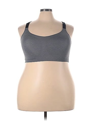 all in motion Color Block Gray Sports Bra Size XXL - 41% off