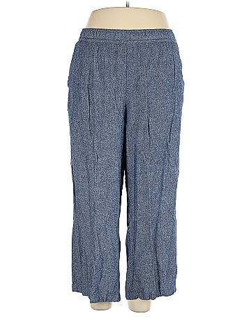 Old Navy Blue Linen Pants Size XL - 47% off