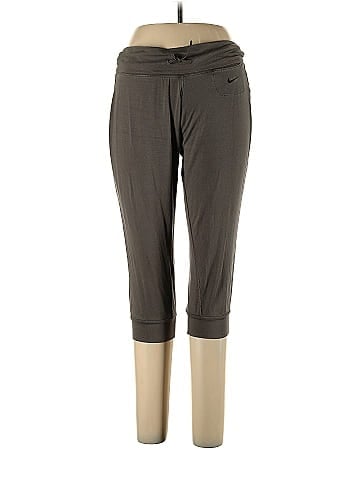 Nike Brown Active Pants Size L - 39% off
