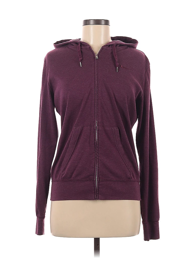 purple nike zip up hoodie