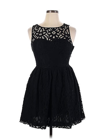 Lularoe Solid Black Casual Dress Size XL - 51% off