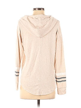 Market & spruce layna online hooded cotton blend pullover