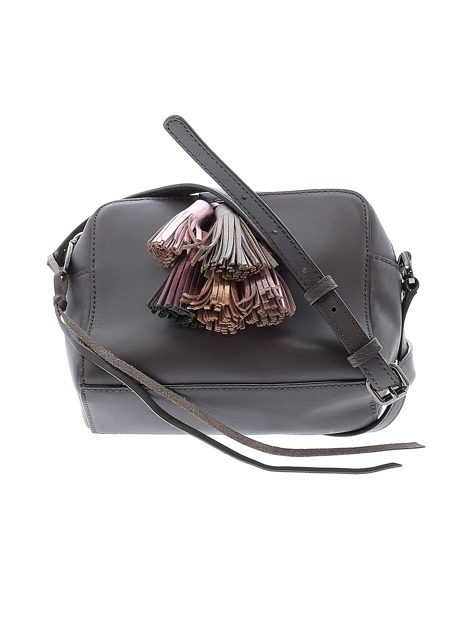 Rebecca Minkoff Black Solid Leather Handbag