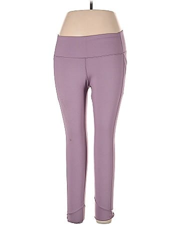 all in motion Solid Purple Active Pants Size XXL - 37% off