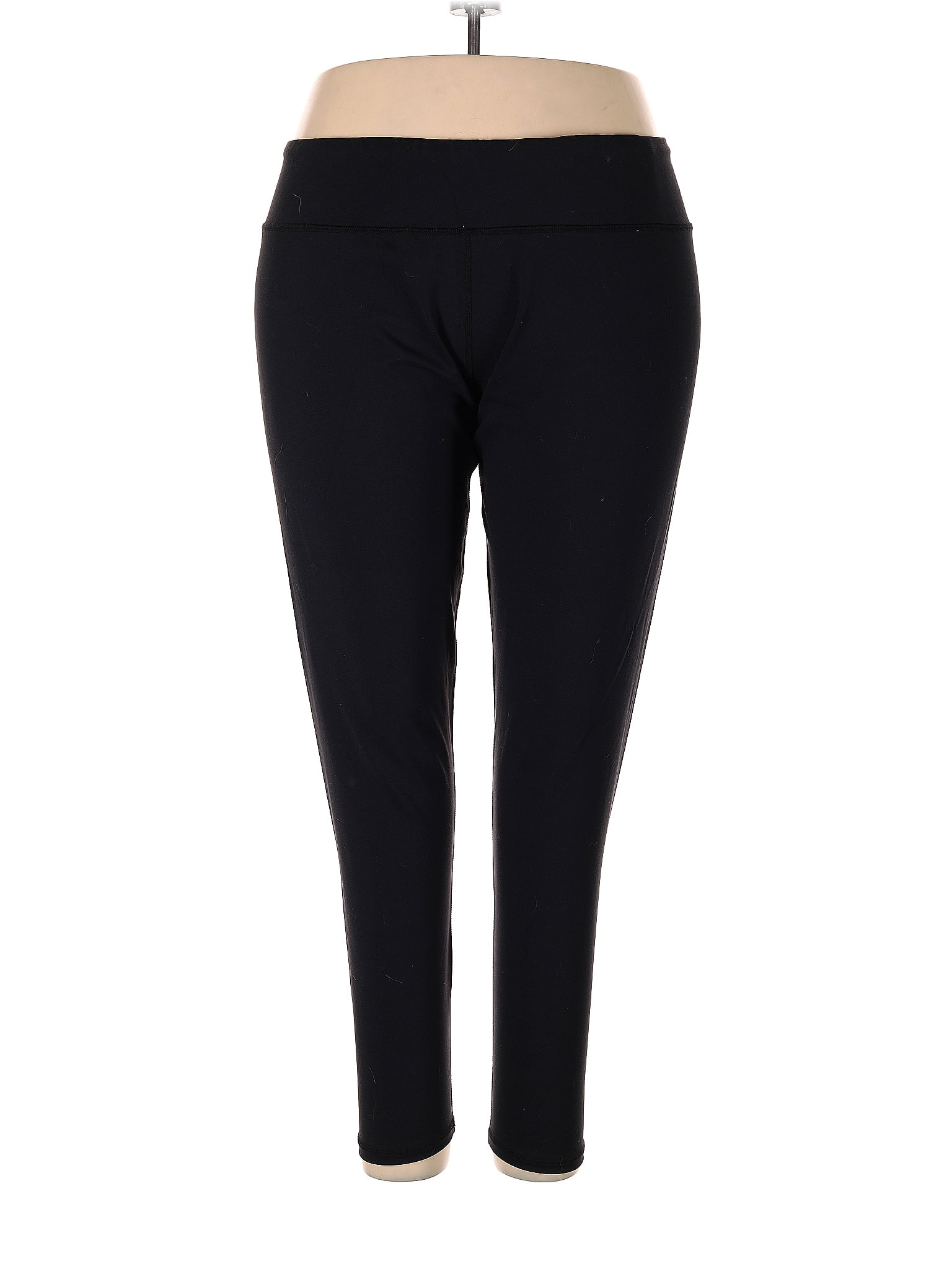 Lola Getts Black Active Pants Size 26 (Plus) - 61% off