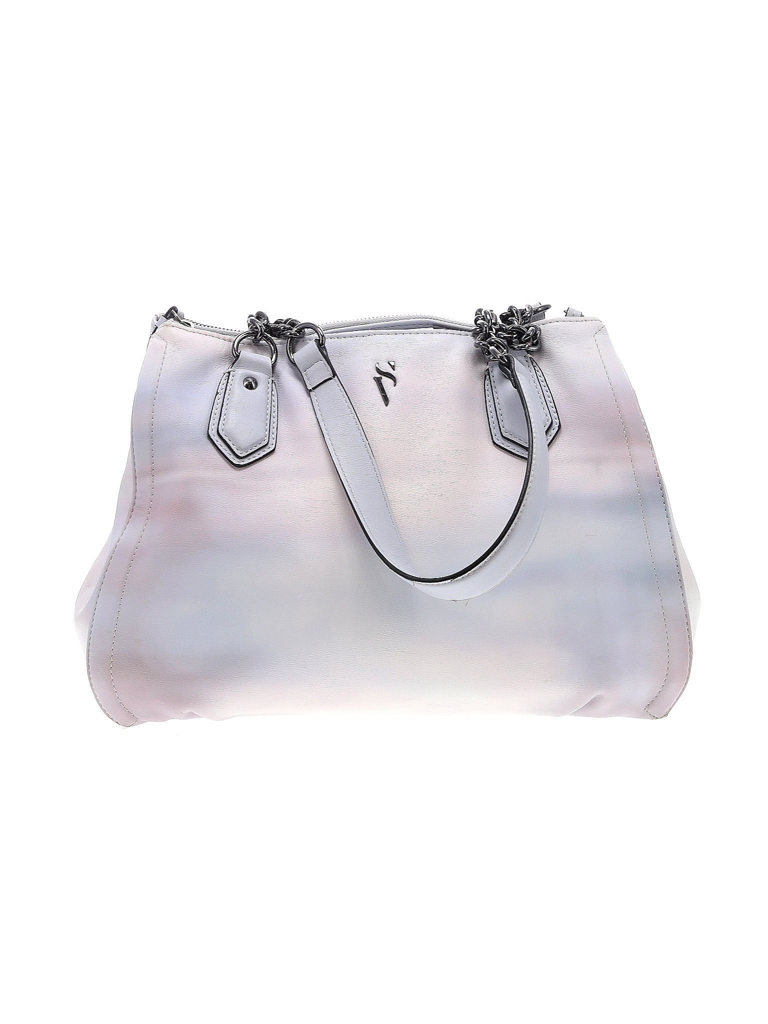 Simply Vera Vera Wang Tie-dye Multi Color Silver Satchel One Size - 50% ...