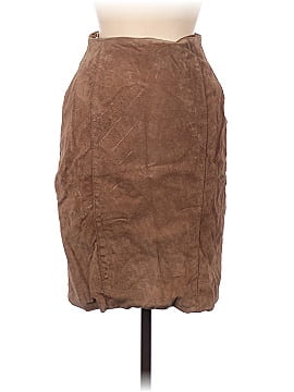 Split End Ltd. Leather Skirt (view 1)