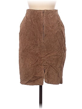 Split End Ltd. Leather Skirt (view 2)
