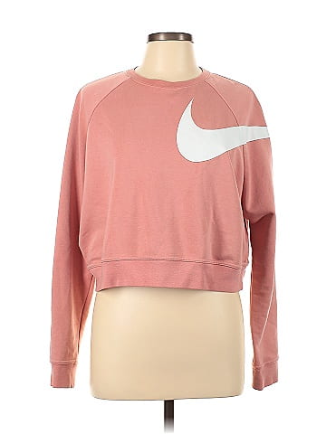 Nike colour block discount sweatshirt