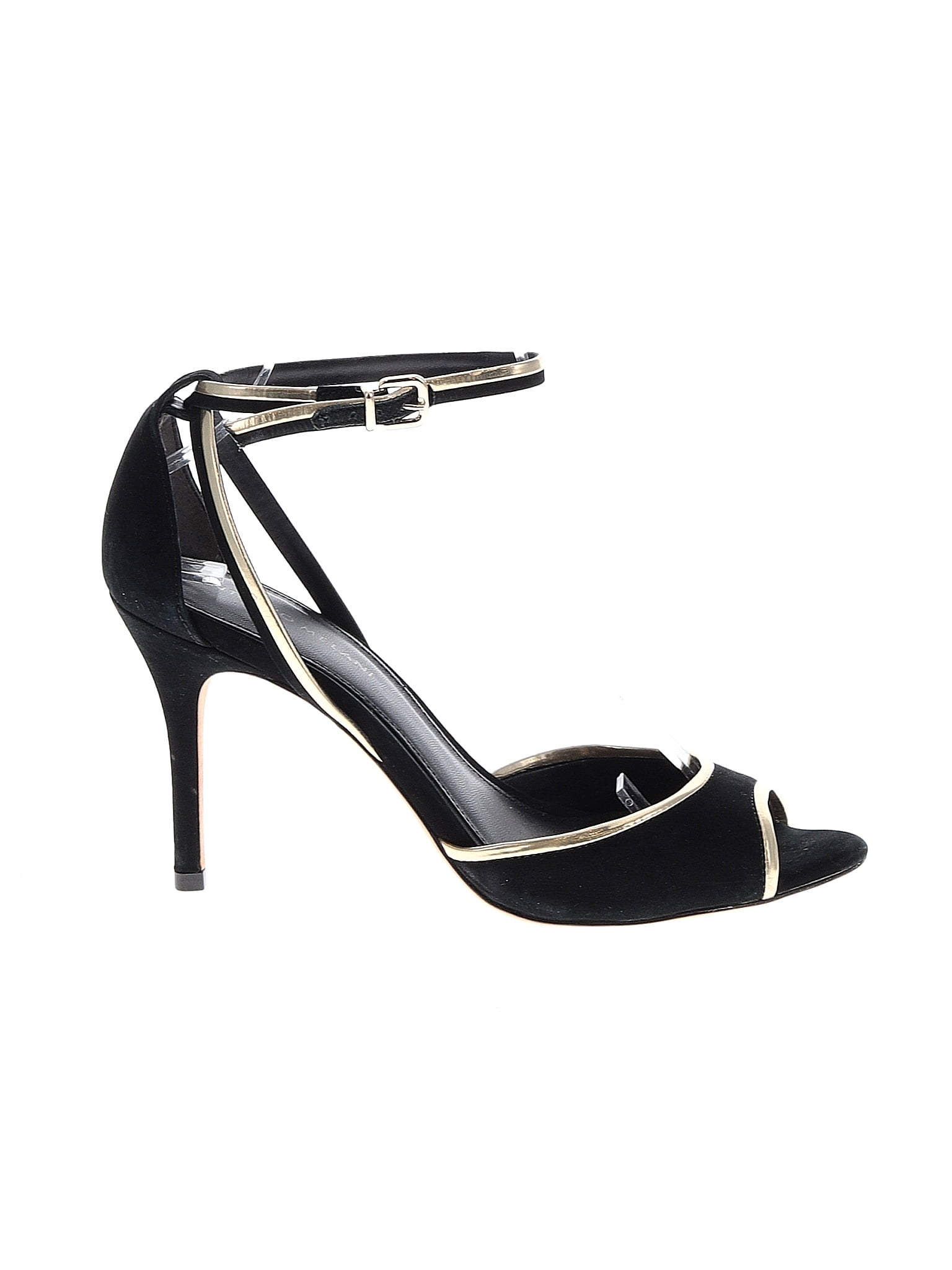 Escarpins Femme Antonio Melani Sabella - Cuir Marron - Talon 3,5 Pouces (8,5 Cm) - Pointure 9M US - Occasion