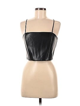 Alice + Olivia Leather Top (view 1)