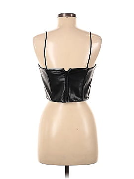 Alice + Olivia Leather Top (view 2)