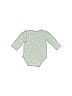 Jumping Beans 100% Cotton Gray Long Sleeve Onesie 3-6 MO / 6 MO - photo 2