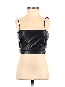 24Colours Faux Leather Top (view 1)