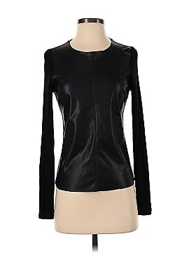 Generation Love Faux Leather Top (view 1)