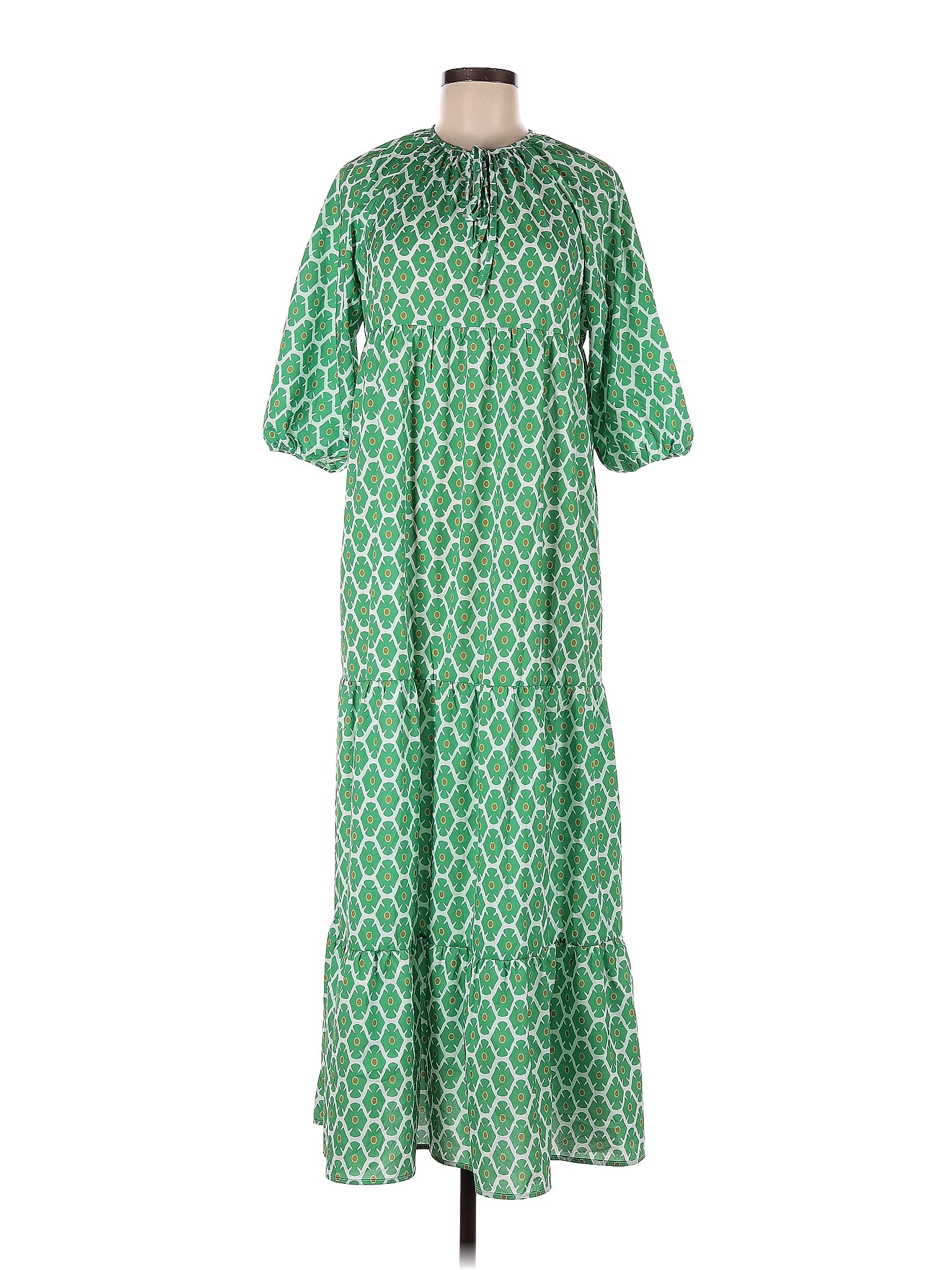 Unbranded Green Casual Dress Size M - 49% off | ThredUp