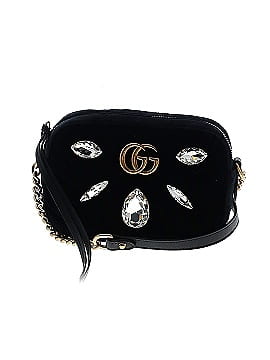 Gucci Mini Marmont Crystal Embellished Crossbody (view 1)