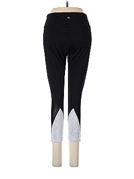 Isabel Maternity Solid Black Leggings Size L (Maternity) - 25% off