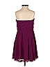 Express 100% Polyester Solid Purple Cocktail Dress Size 2 - photo 2
