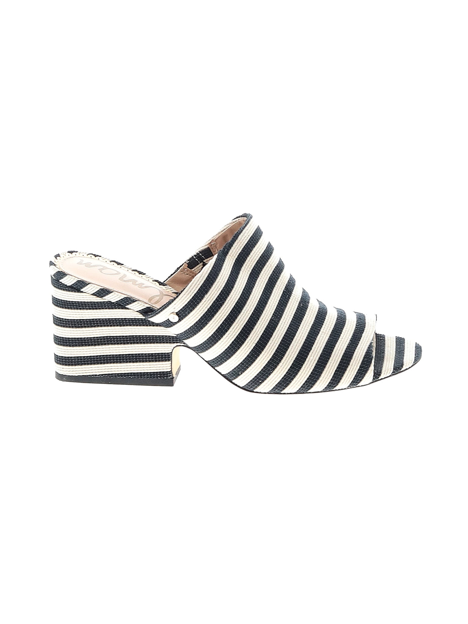 Sam Edelman Stripes Multi Color Ivory Mule/Clog Size 8 - 60% off | ThredUp