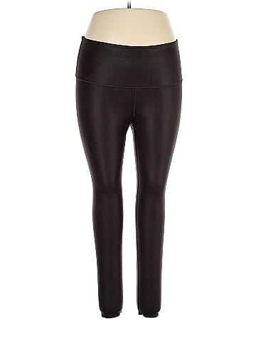 Calia by Carrie Underwood Solid Brown Leggings Size XL - 53% off