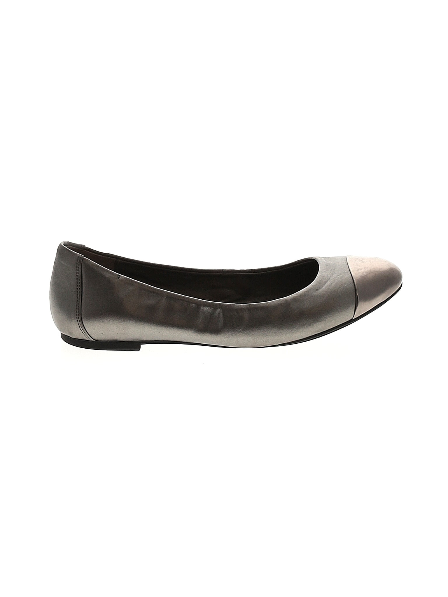 Me Too Solid Gray Flats Size 10 63 off ThredUp