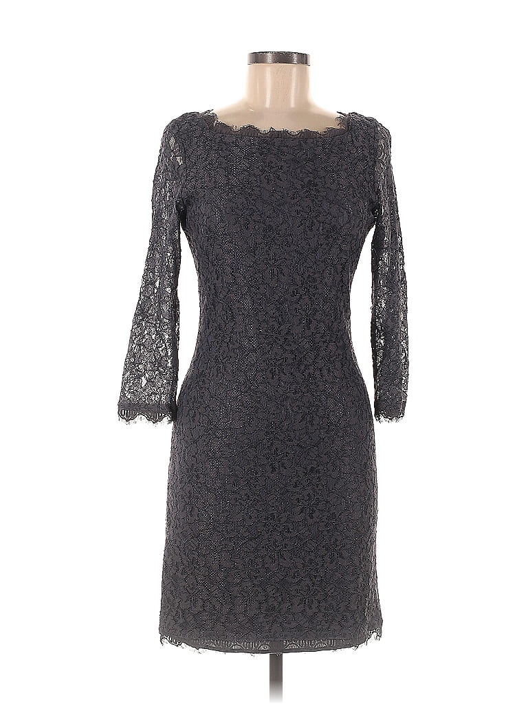 Robe De Cocktail Diane Von Furstenberg (DVF) - Noir - Taille Petite 2 (US) - Occasion Très Bon État