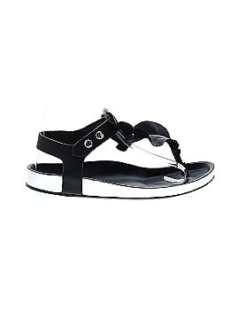 Isabel Marant Leather Ruffle Trim Sandals (view 1)