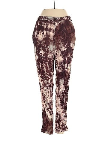 Zara Tie-dye Brown Casual Pants Size XS - 48% off